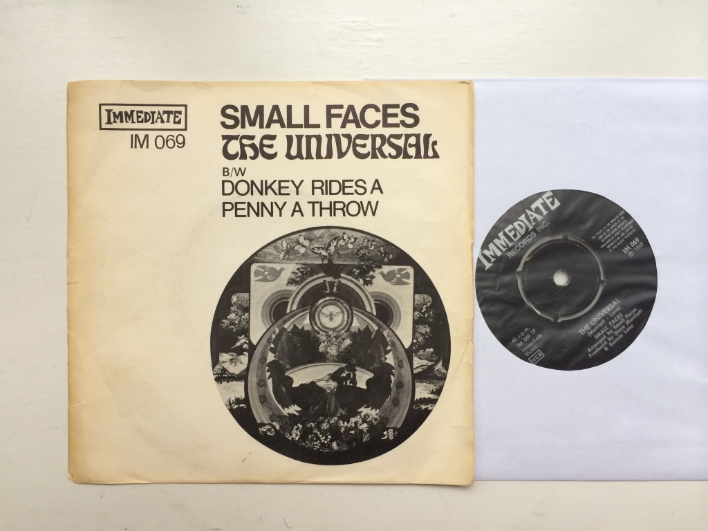 For sale: Small Faces - The Universal / Donkey Rides A Penny A T... Sweden 1968 Immediate | Psych, Mod